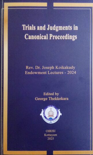 Trials and Judgments in Canonical Proceedings