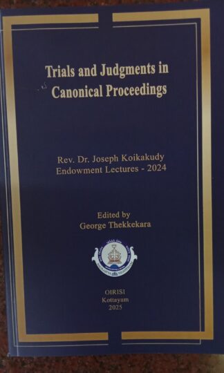 Trials and Judgements in Canonical Procedings