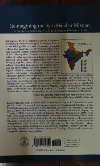 Reimagining the Syro-Malabar Mission: A Prophetic and Synodal Vision for Emerging Frontiers in India